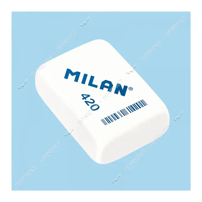 Ластик Milan CМM420 4х2.8х1.3 см прямоугольный                                                      