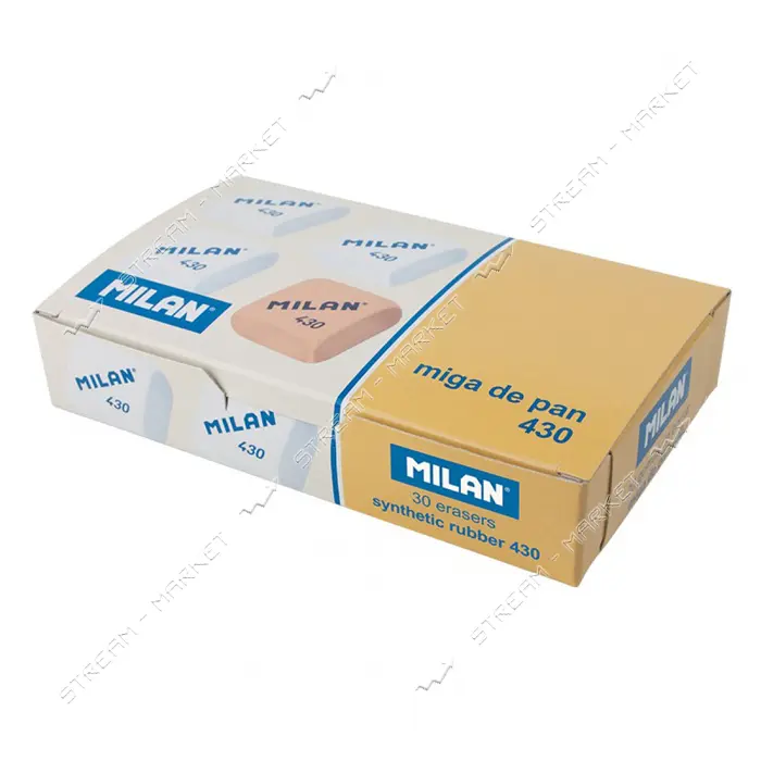 Ластик Milan CМM430 2.8х2.8х1.3 см квадратный