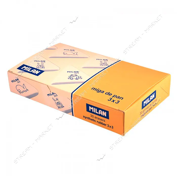 Ластик Milan CNM3x3 5.4х4.9х0.9 см треугольный