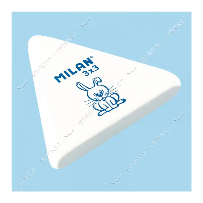 Ластик Milan CNM3x3 5.4х4.9х0.9 см треугольный
