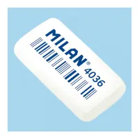 Ластик Milan CNM4036 3.9х2х0.8см прямокутний                                                        