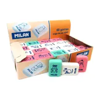 Ластик Milan CNM4060 2.8х1.9х1см прямоугольный                                                      