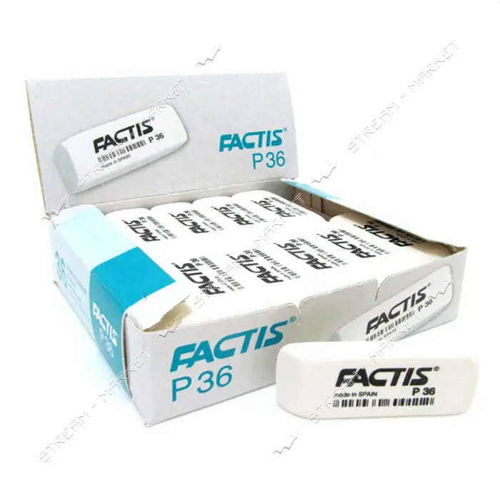 Ластик Milan CPFP36B Factis 5.5х1.9х0.9 см прямоугольный                                            