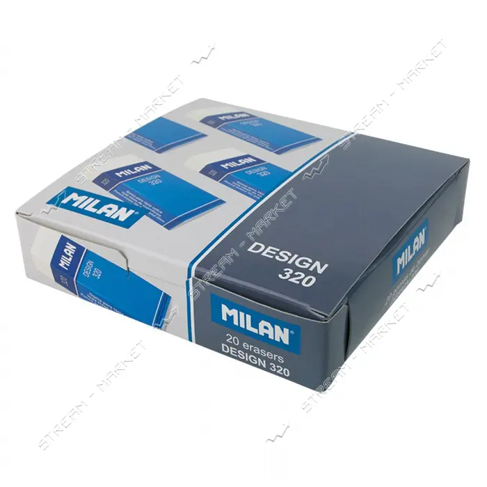 Ластик Milan CPM320 6.1х2.3х1.2 см прямоугольный
