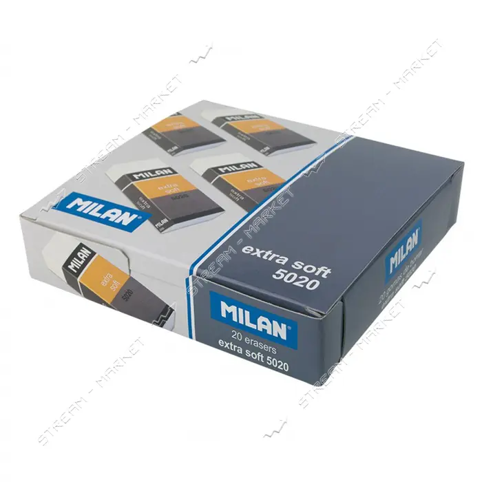 Ластик Milan CPM5020 Экстра мягкий 6.1х2.3х1.2 см прямоугольный                                     