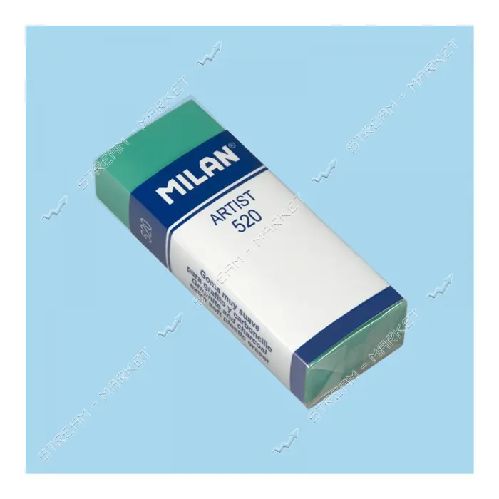Ластик Milan CPM520 6.1х2.3х1.2 см прямоугольный