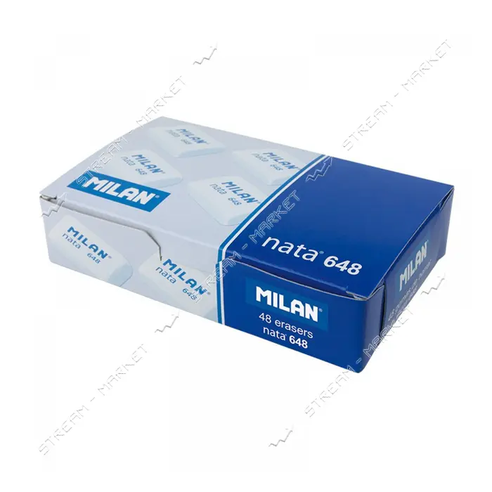 Ластик Milan CPM648N 31х1.9х0.9см прямоугольный                                                     