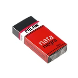 Ластик Milan СРМ7024CF Nata negra 5х2.3х1 см прямоугольный