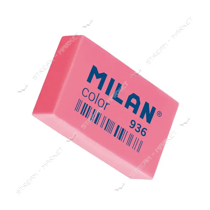 Ластик Milan СРМ936 Top graphic 3.9х2.3х0.9 см прямоугольный                                        