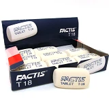 Ластик Milan CMFT18 Factis Tablet 5х2.4х0.7 см овальный                                             