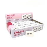 Ластик Factis 80RC 2.8х1.9х0.7см прямоугольный