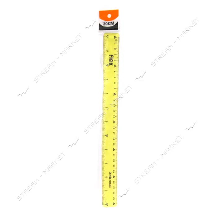 Линейка J.Otten Flex 3413-30 гибкая 30см цвет mix                                                   