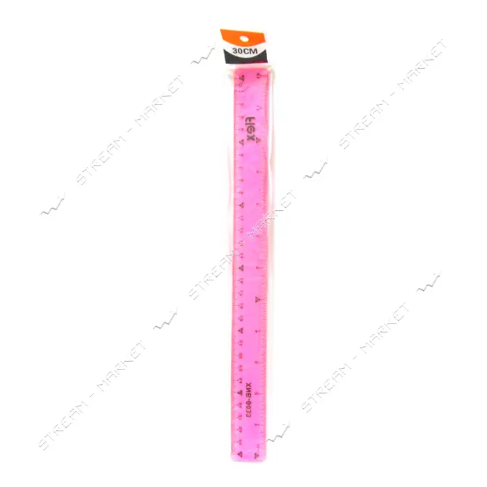 Линейка J.Otten Flex 3413-30 гибкая 30см цвет mix                                                   