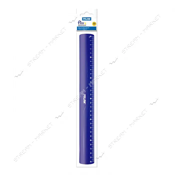 Линейка Milan Flex 353801 30см синяя
