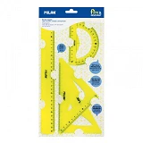Набор линеек Milan Flex 35980Y желтый                                                               