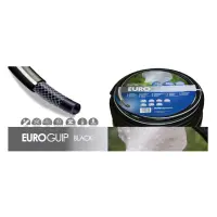 Шланг для полива трехслойный Euroguip Black 1/2" 50м                                                