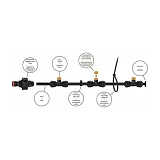 Садовый водяной туманообразователь Eco Line Z-1007 7м