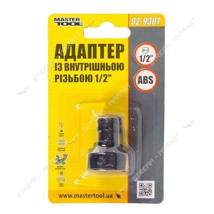 Адаптер для коннектора Master-tool 92-9307 1/2" ВР                                                  