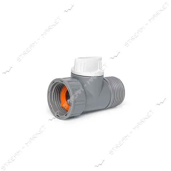 Адаптер с краном White Line WL-2232 РВ/РН 3/4" внутренняя резьба только от упаковки