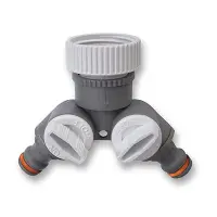Тройник с кранами WL-2222 WHI РВ 1"/3/4"                                                            