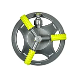 Ороситель Bradas Lime Edition LE6203 вращающийся 3-х рожковый на подставке
