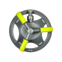 Ороситель Bradas Lime Edition LE6203 вращающийся 3-х рожковый на подставке                          