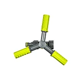 Ороситель Bradas Lime Edition LE6107 крутящийся 3-х рожковый на ножке                               