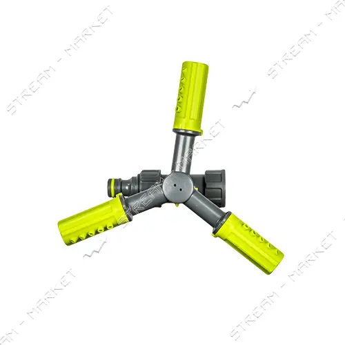 Ороситель Bradas Lime Edition LE6107 крутящийся 3-х рожковый на ножке                               