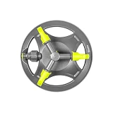 Ороситель Bradas Lime Edition LE6201 крутящийся 3-х рожковый на ножке