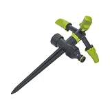 Ороситель Bradas Lime Edition LE6102 крутящийся 2-х рожковый на ножке                               