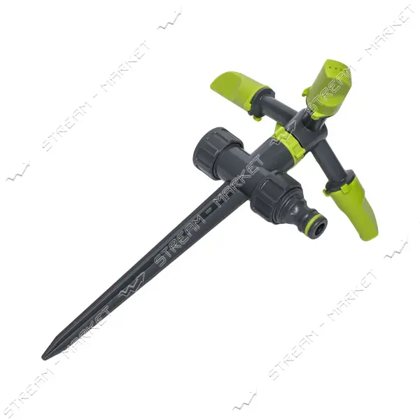 Ороситель Bradas Lime Edition LE6102 крутящийся 2-х рожковый на ножке                               