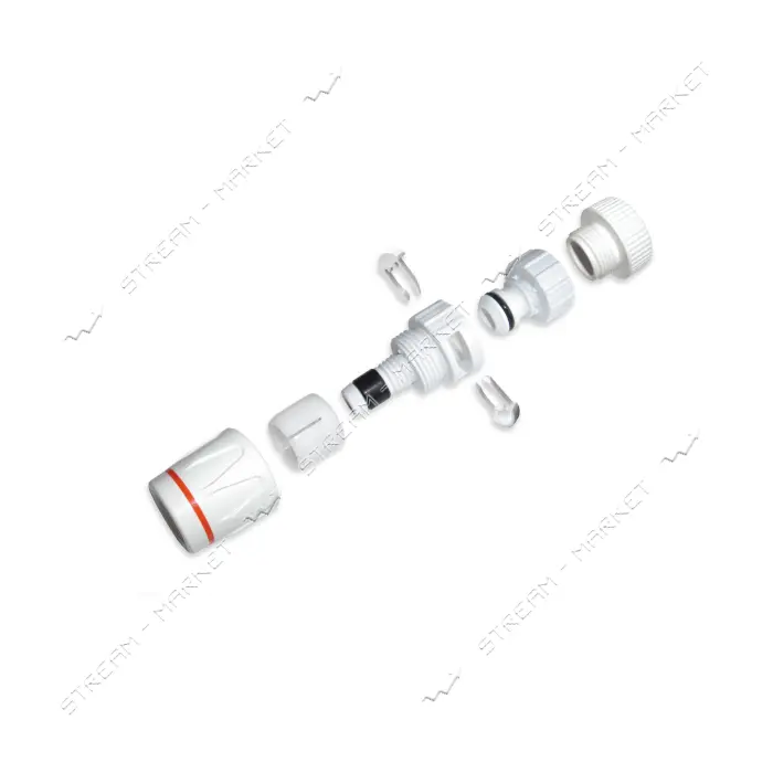 Коннектор 1/2" White Line WL-2118 РВ с редуктором 3/4" / 1" Power Jet (НЕ СТАНДАРТ)                 
