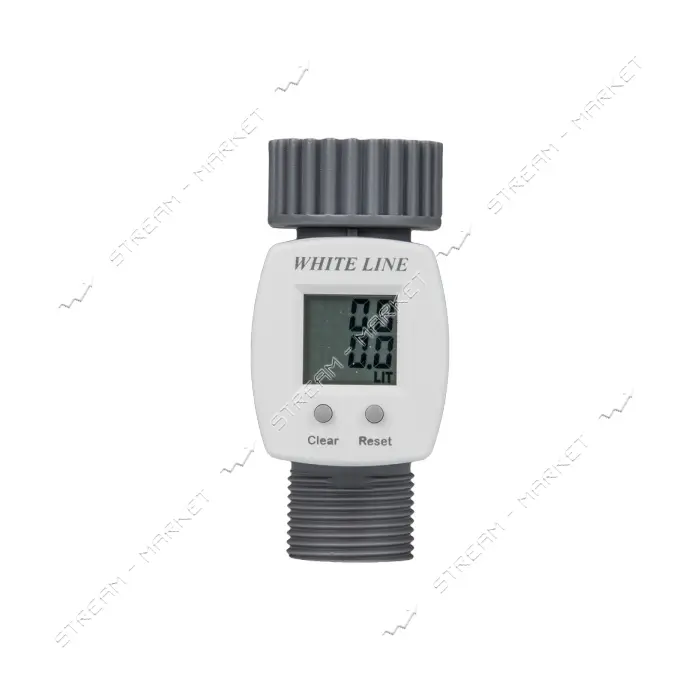 Счетчик расхода воды WHITE LINE WL-3110 РВ 3/4" / РН 3/4"