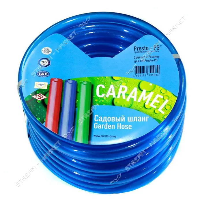 Шланг для полива Caramel 12 1/2 50 м красный