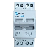 Переключатель нагрузки Takel трехпозиционный SFM 2P 50A