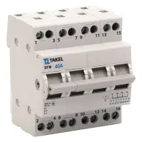 Переключатель нагрузки Takel трехпозиционный SFM 4P 40A                                             