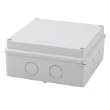 Коробка распределительная наружного монтажа Takel 150x150x70мм без отверстий IP65 ABS пластик