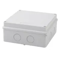 Коробка распределительная наружного монтажа Takel 150x150x70мм без отверстий IP65 ABS пластик       