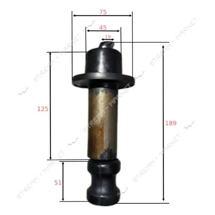 Шнек на шнековый насос мощностью 1.1кВт N-37                                                        