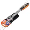 Ключ трещоточный с реверсом Miol 58-200 72 зубца двухкомп. рукоятка 1/4''
