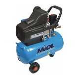 Компрессор масляный прямоприводный Miol 81-152 Циклон 206-24 с медной обмоткой