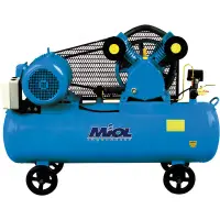 Компрессор масляный Miol  81-196 двухцилиндровый V-образный 5.5кВт 120л с медной обмоткой           