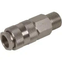 Быстродействующее соединение Miol 81-230 с клапаном резьба наружная 1/4"                            