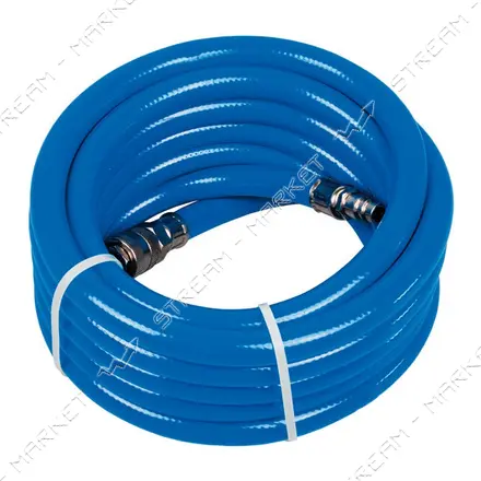 Шланг спиральный полиуретановый Miol 81-352 PU/PVC  армированный 9.5х16мм 15м                       