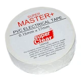 Изолента ПВХ Master плюс 17х0.13мм 17м белая