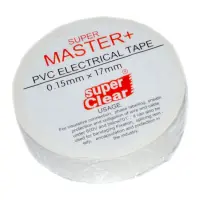 Изолента ПВХ Master плюс 17х0.13мм 17м белая                                                        