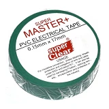 Изолента ПВХ Master плюс 17х0.13мм 17м зеленая