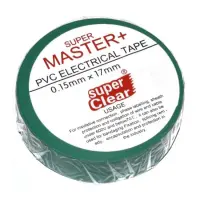 Изолента ПВХ Master плюс 17х0.13мм 17м зеленая                                                      