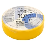 Изолента ПВХ Takel 0.13х15мм 10м желтая