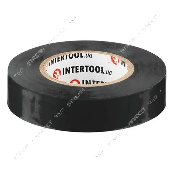 Изолента ПВХ Intertool IT-0021 17х0.15мм 20м черная                                                 